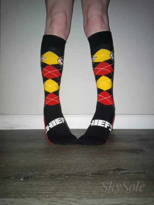 Superbowl baby 📣 Celebrate my knee high game day socks