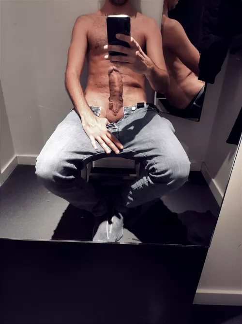 surprise in the changing room