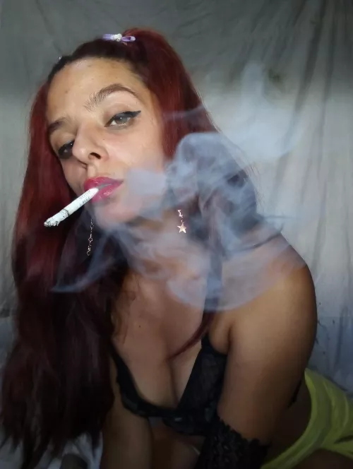 Throwing smoke in your face...❤️‍🔥