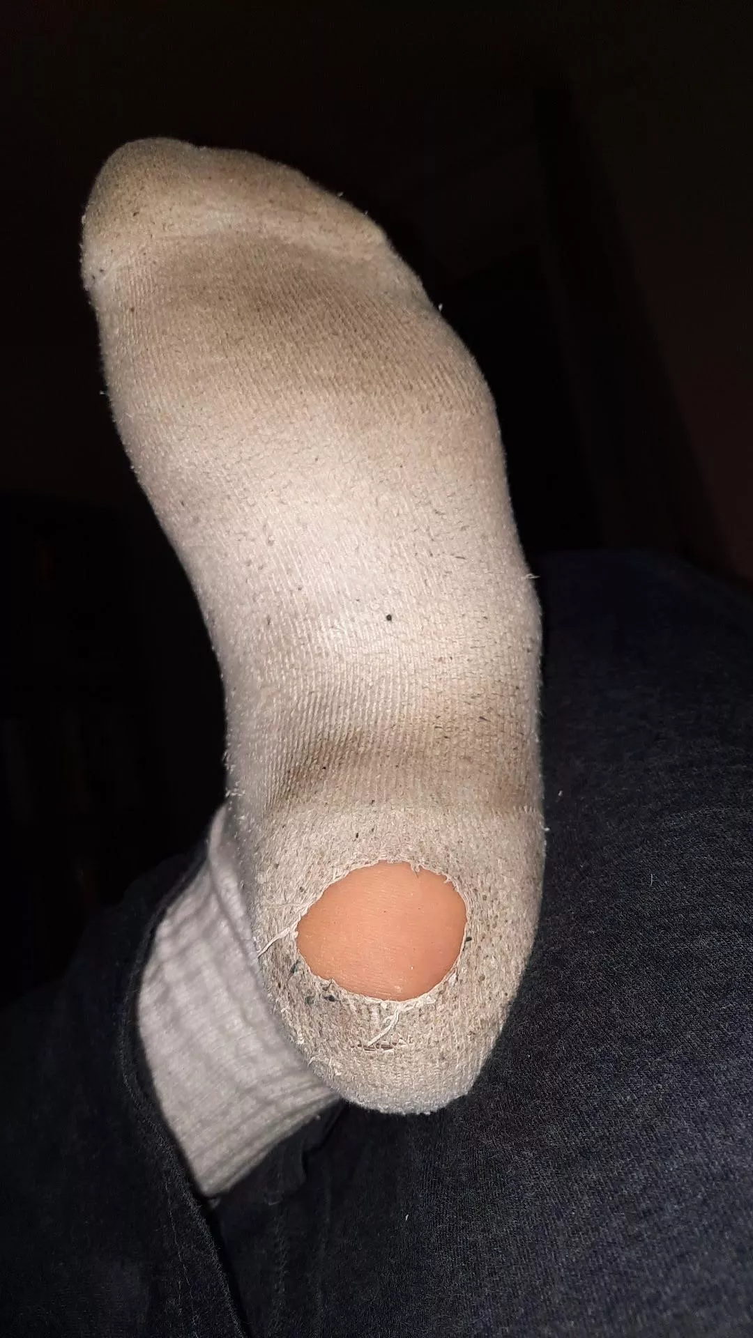 Tongue access for my sweaty male feet