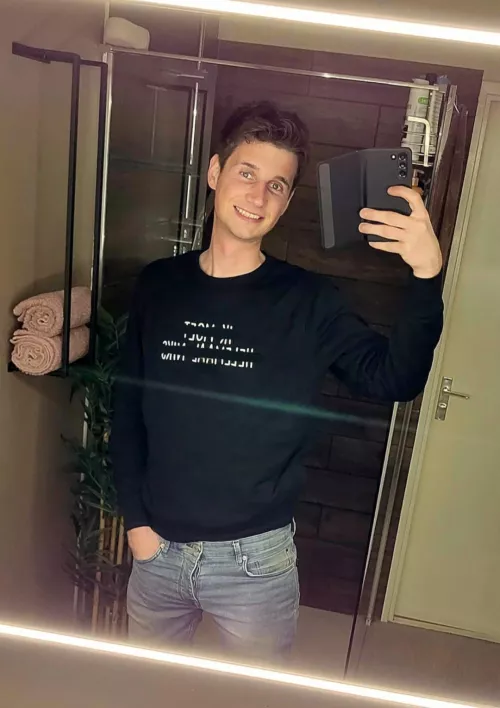 Trying out my smile 😋