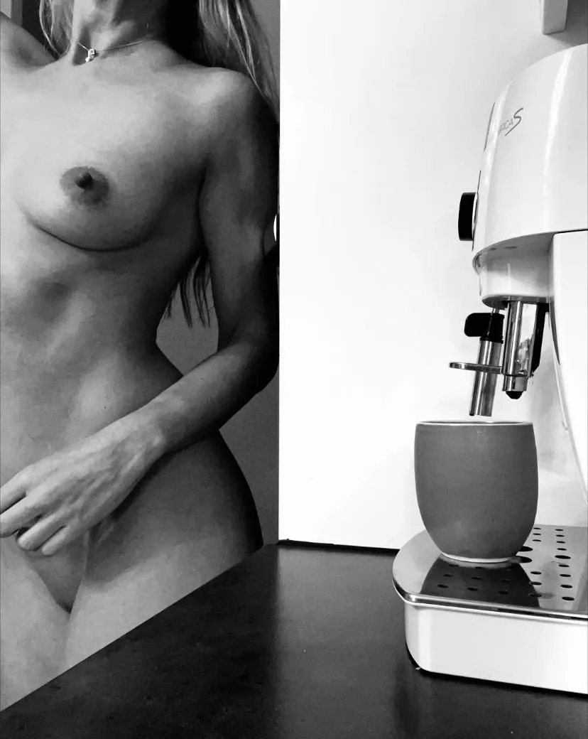 Waiting for my morning brew like