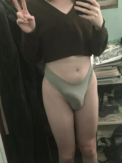 Wanna peel off my panties? :)