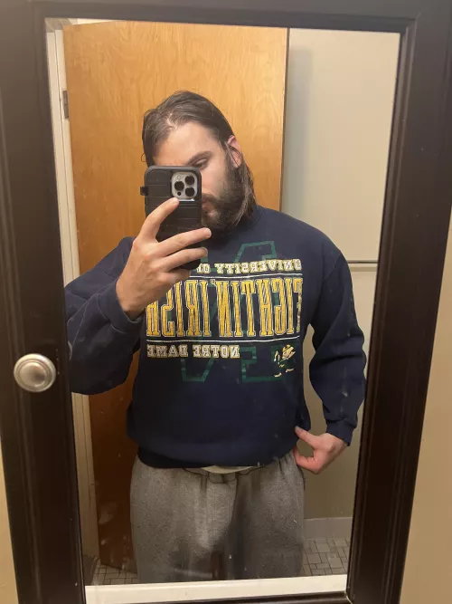 Wearing this to the gym today