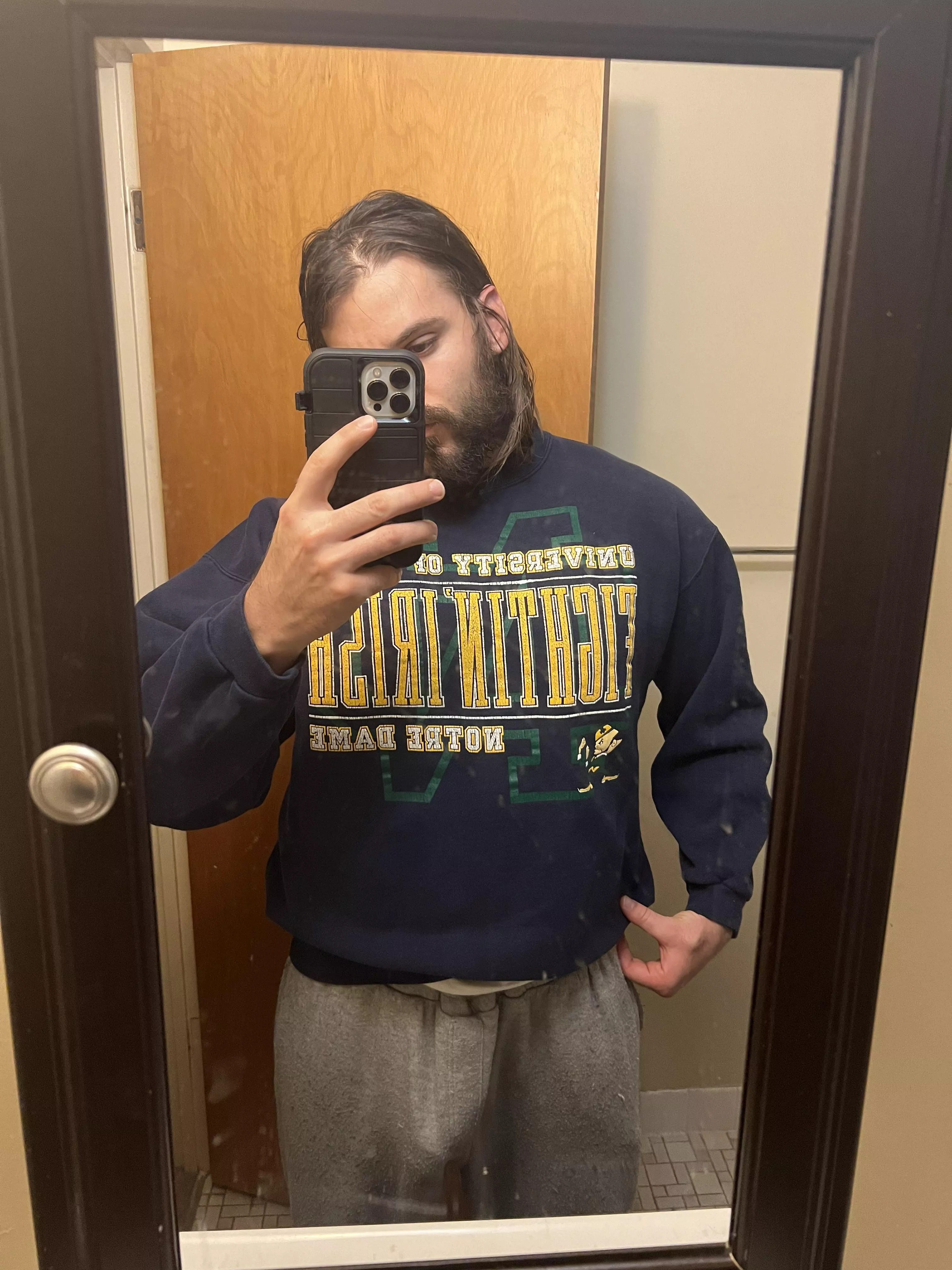 Wearing this to the gym today