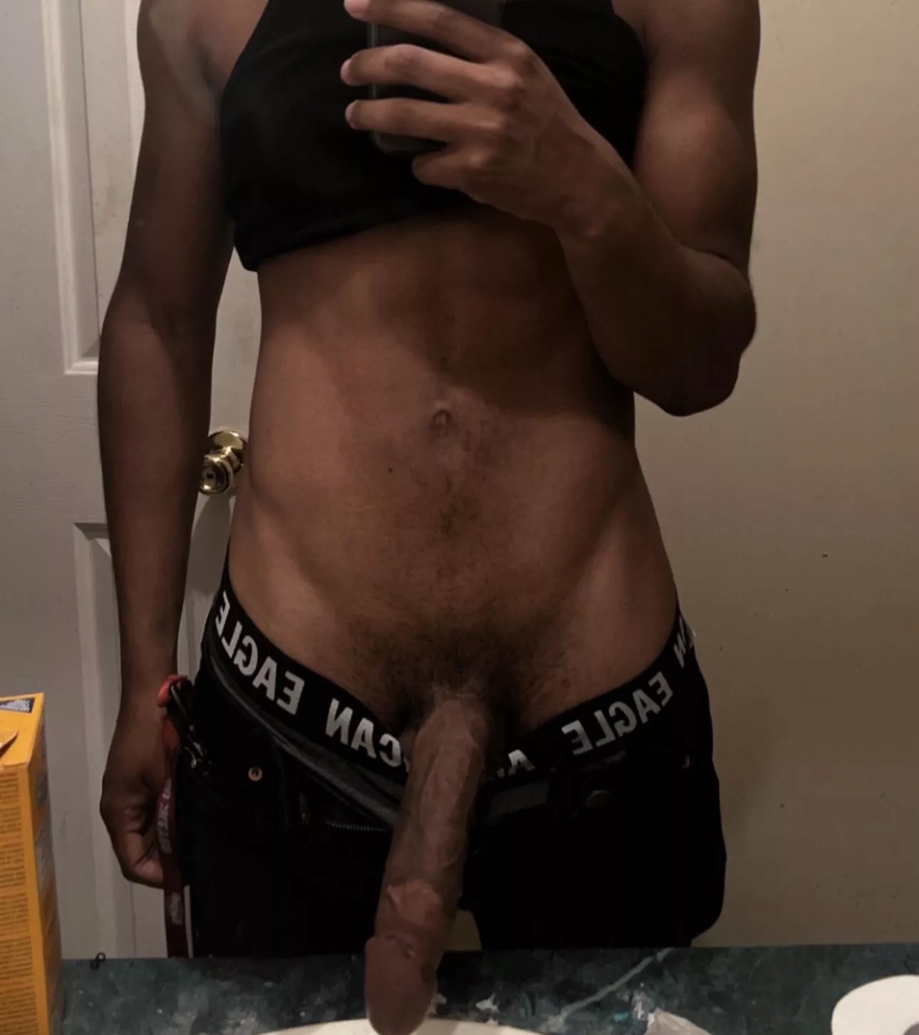 What would you do if it was in your face??