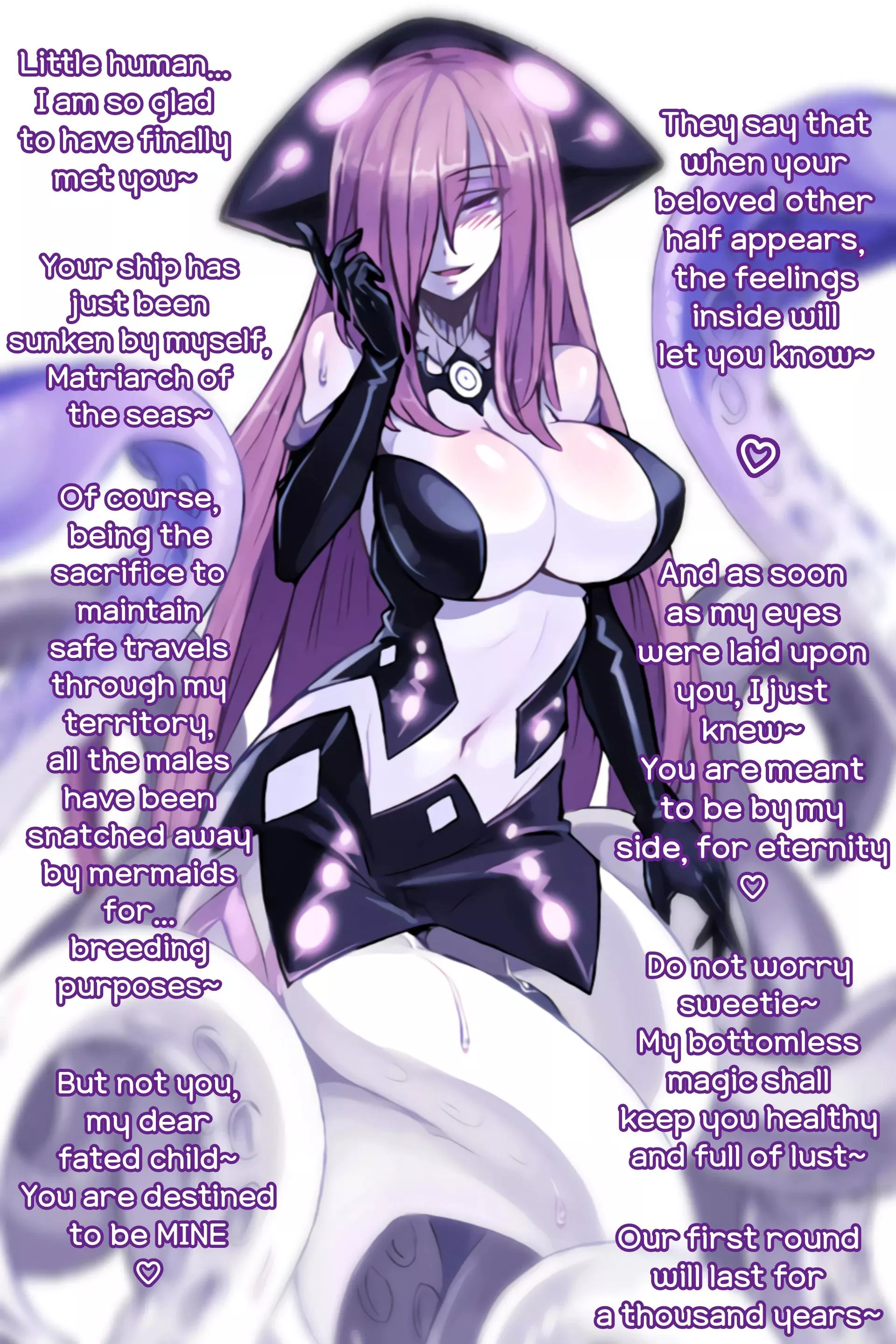 World Of Matriarchy : Monster Girl version [Sea Goddess] [Sacrificial Human to Lover] [Destined] [Rescue(?)] [Immortal] [34/365]