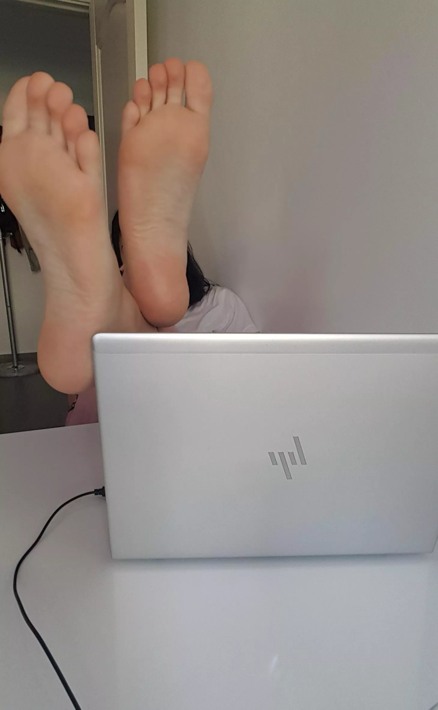 Would you massage my feet while I'm working?