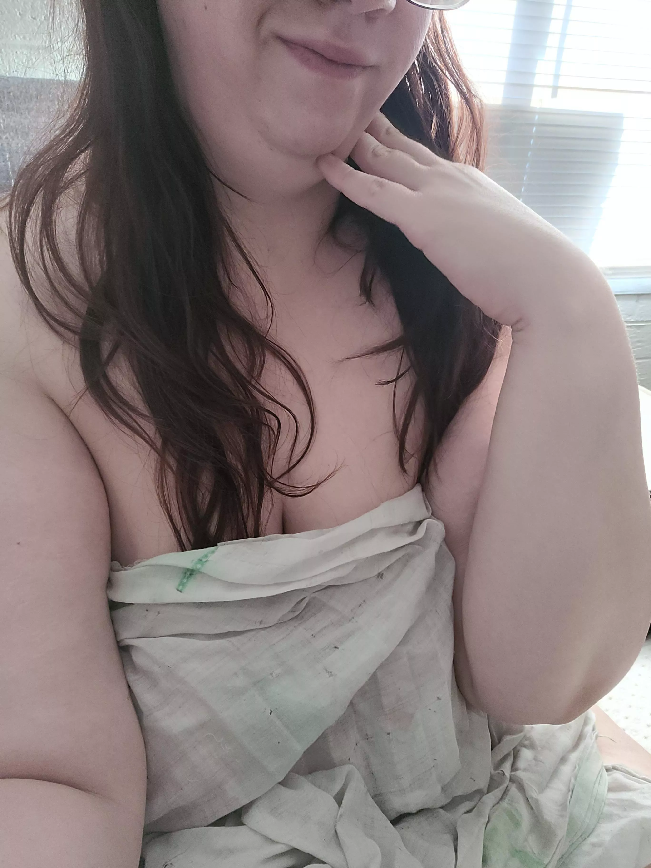 Wrapped up in my sex blanket