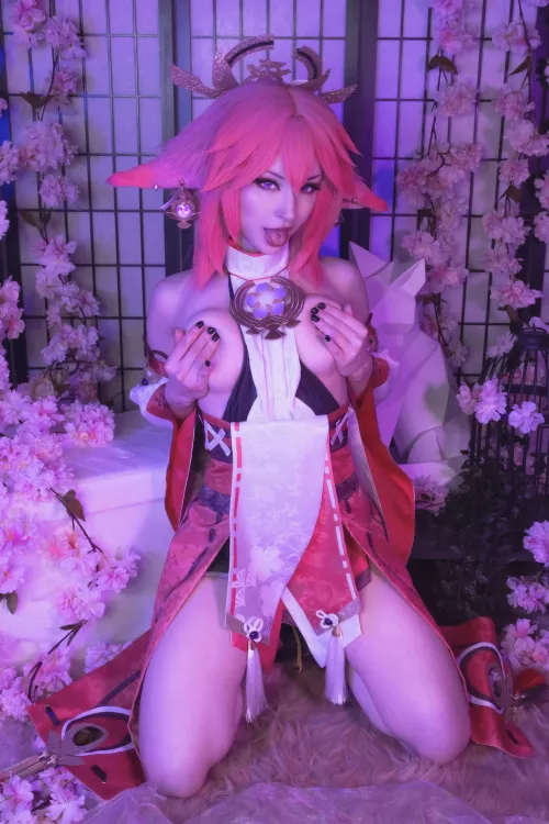 Yae Miko (Genshin Impact) by ShiroKitsune