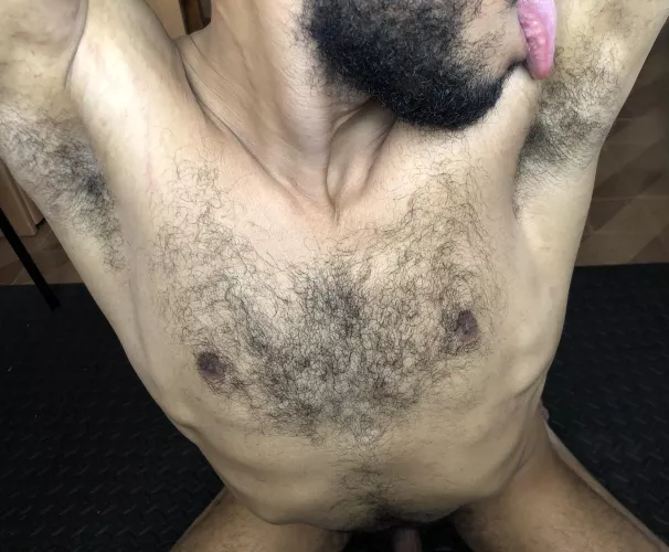 You can lick where my tongue can’t reach