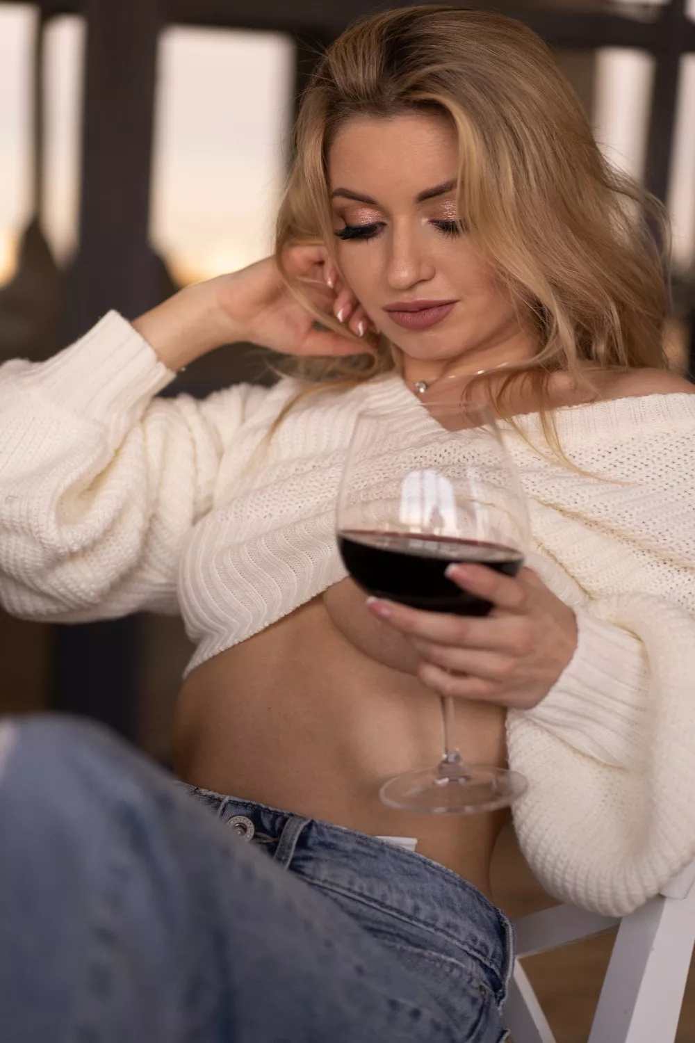 You can warm these two tits, they are cold without your warm hands