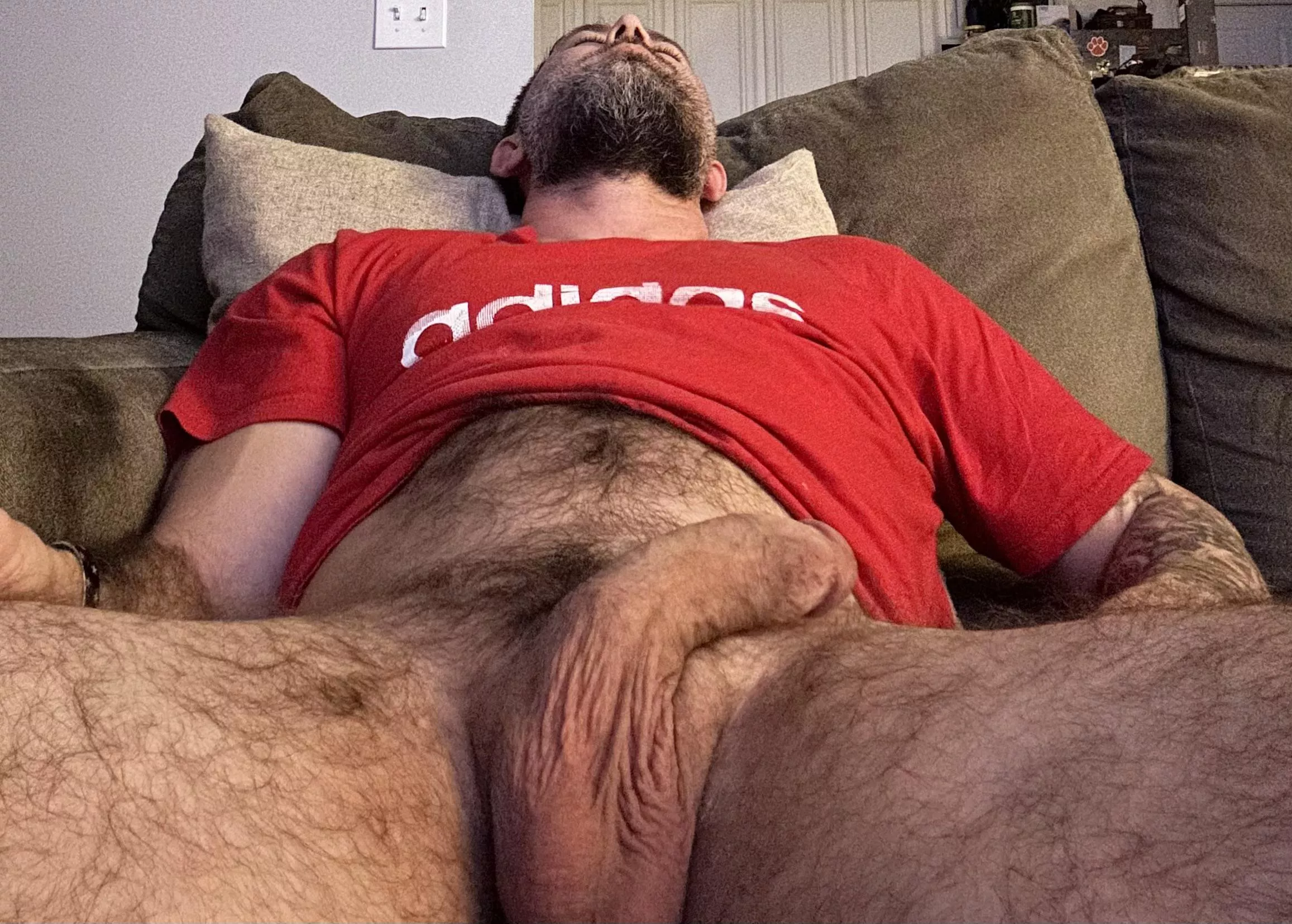 You find your best friends dad passed out on the couch, what’s you’re next move(45)