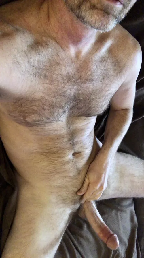 [41] It’s cold outside. Let daddy keep you warm.