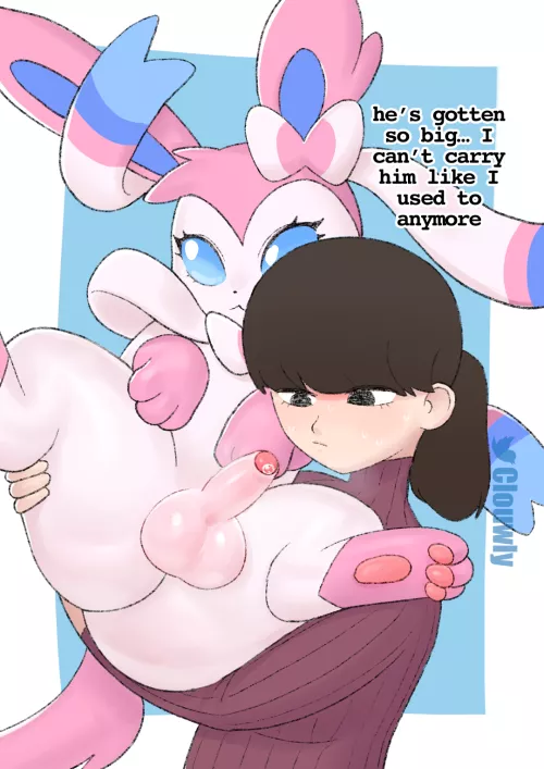 Adorable Big Boi Sylveon (Clouwly)