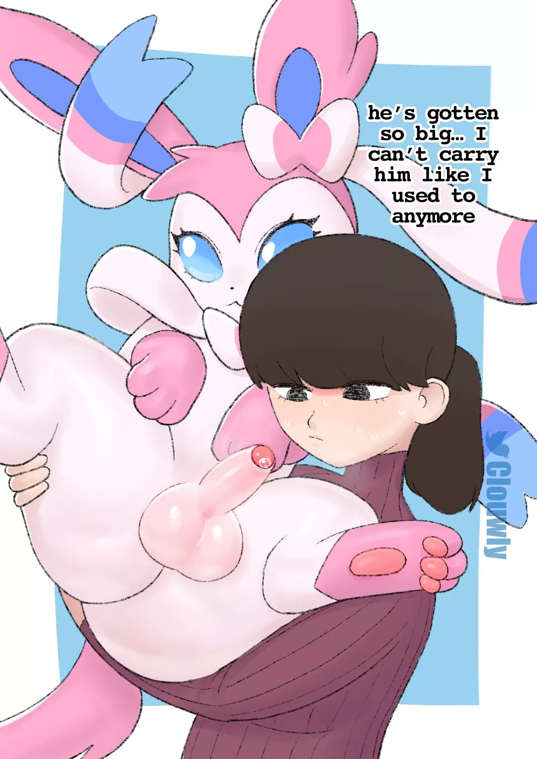 Adorable Big Boi Sylveon (Clouwly)