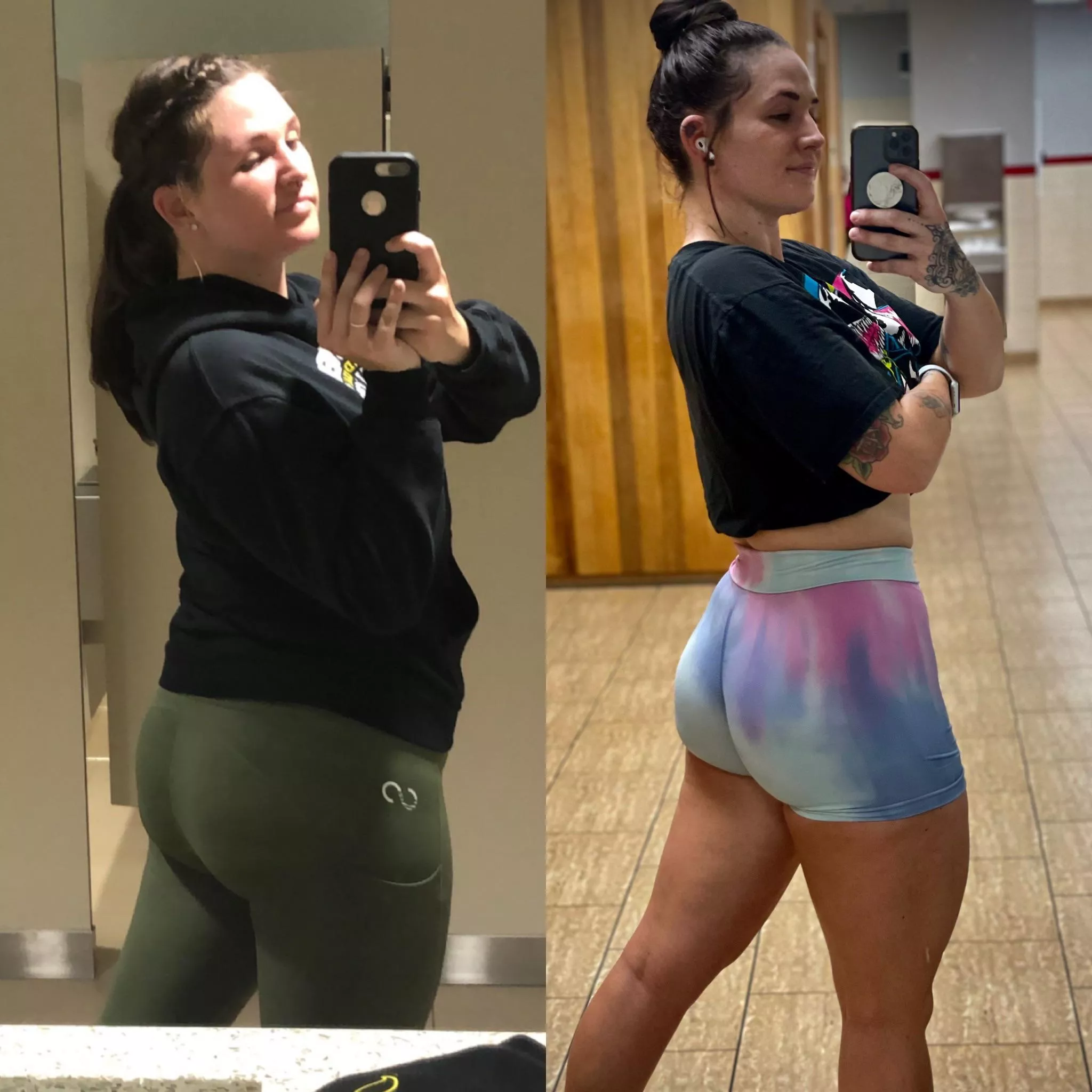 Always take pics! Even if you hate how you look!!