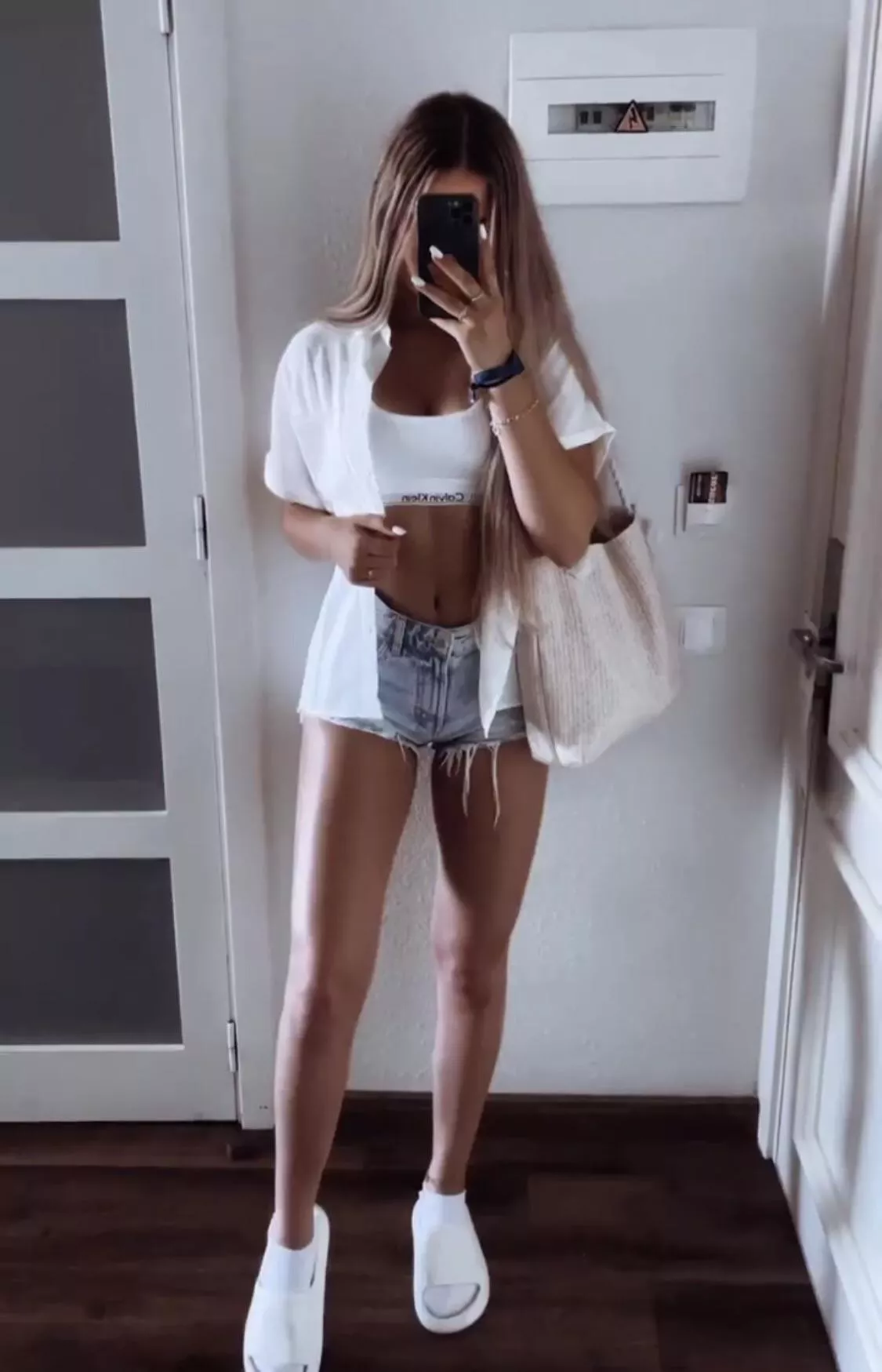 Calvin Klein crop top