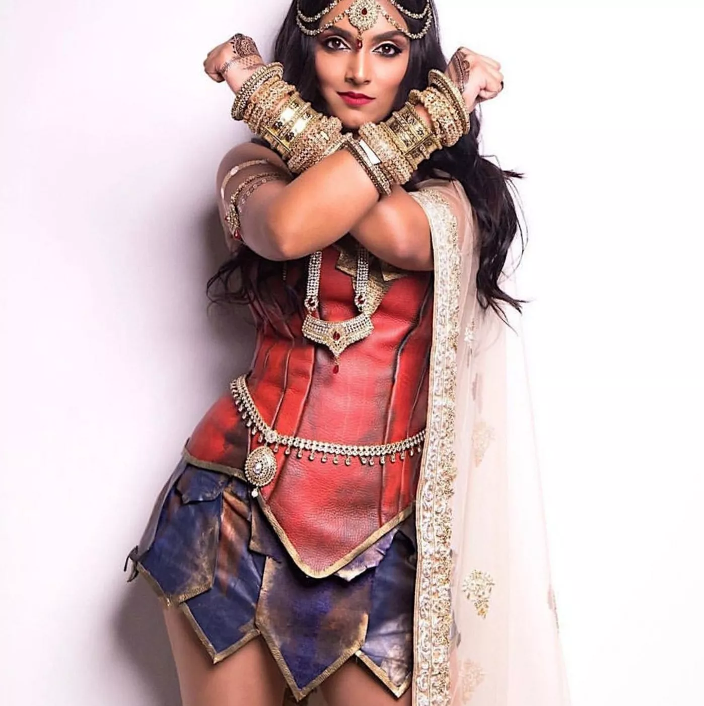 Deepika Mutyala cosplay as Indian Wonder Woman