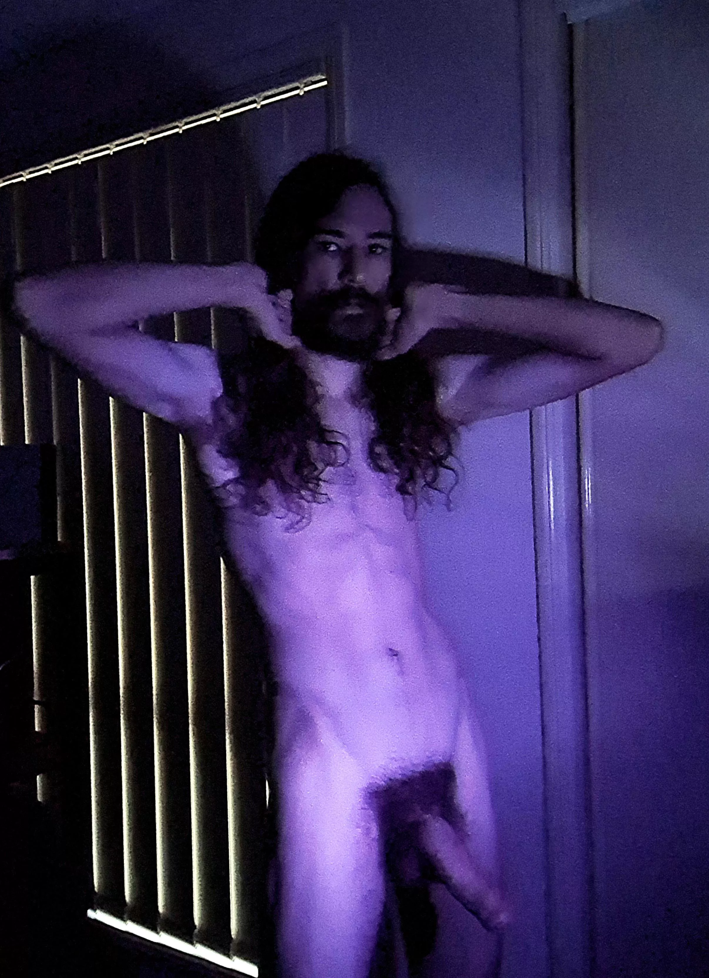 Feeling manly but also feeling cute 💜