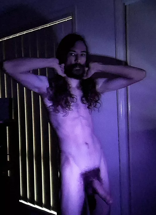 Feeling manly but also feeling cute 💜