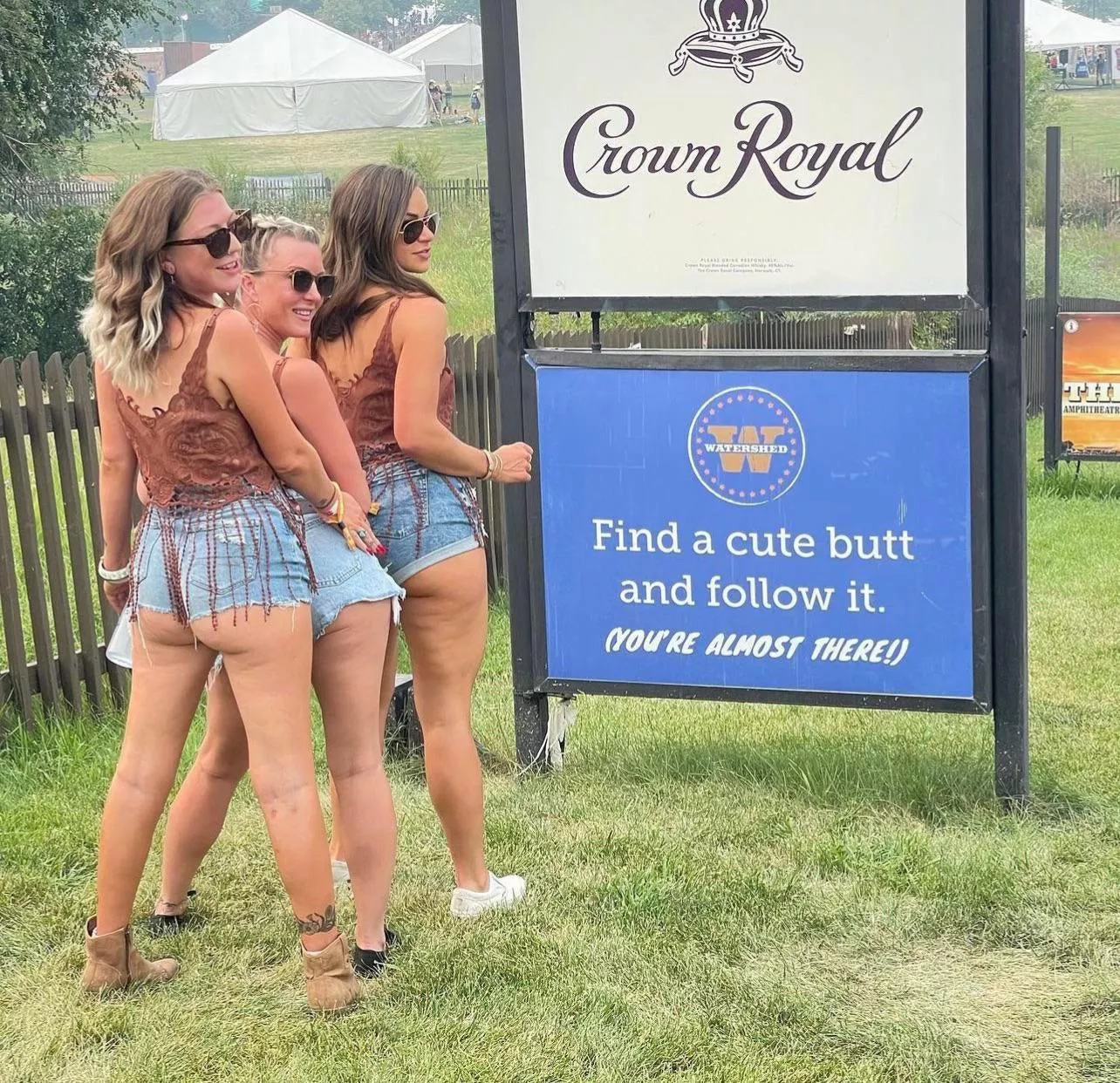 Find a Cute Butt and…