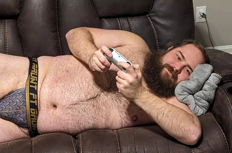 Gaming on a lazy Saturday