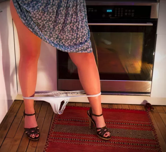 Getting ready to cook