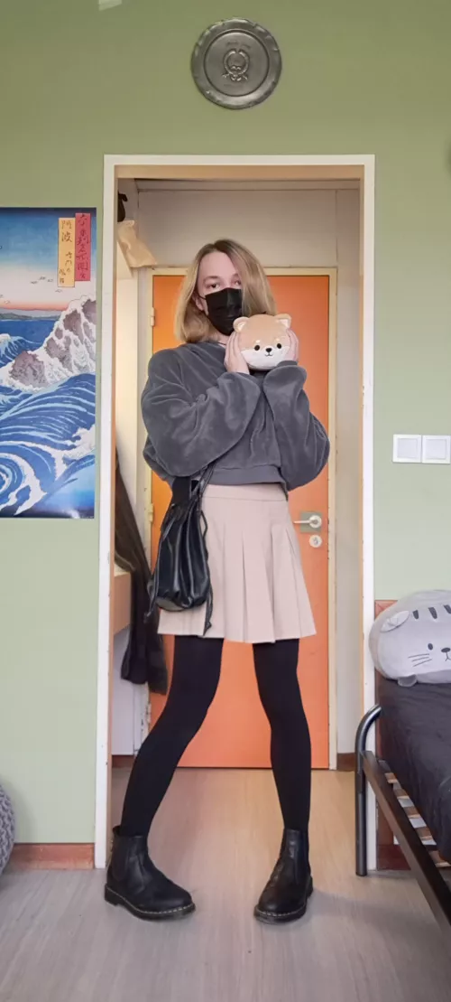 Got a cute plush 🥰🤩