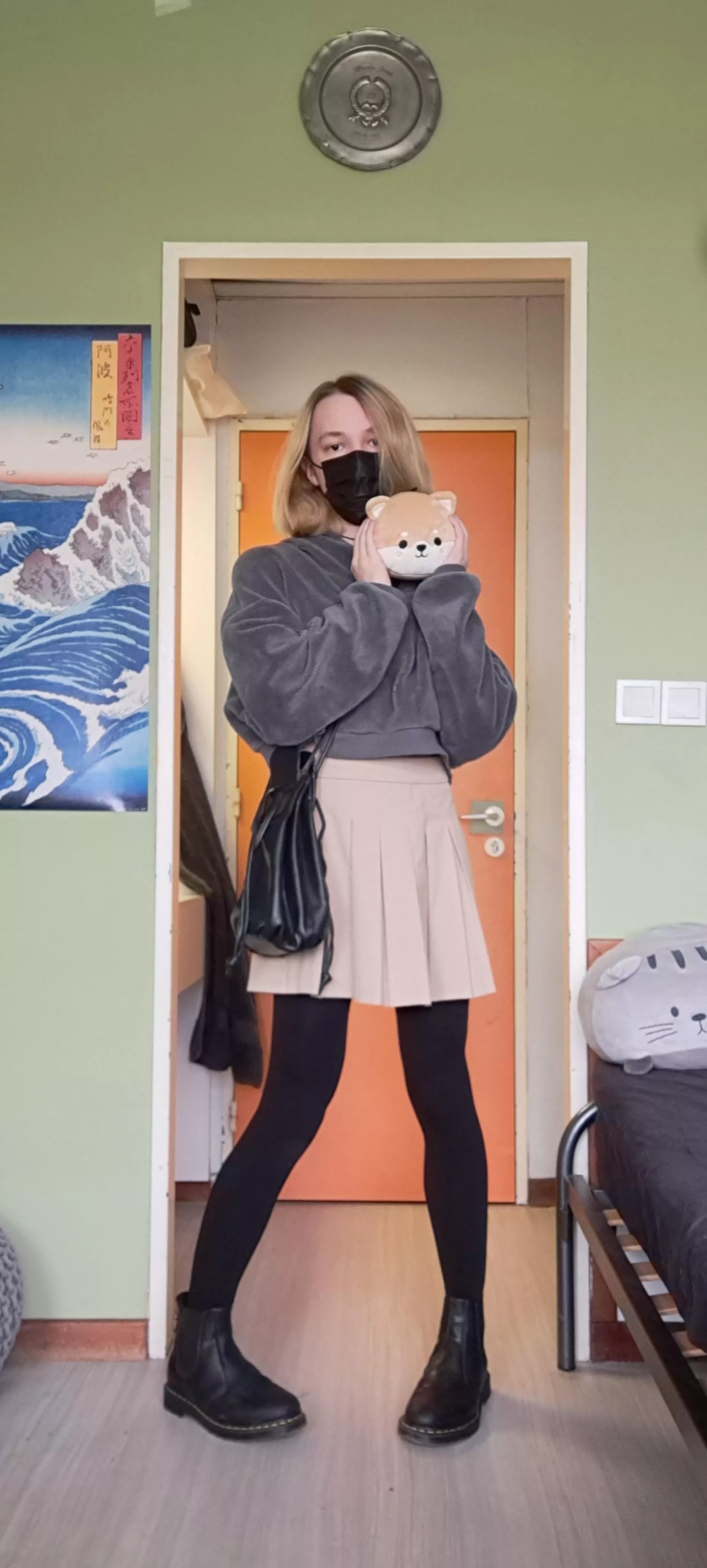 Got a cute plush 🥰🤩