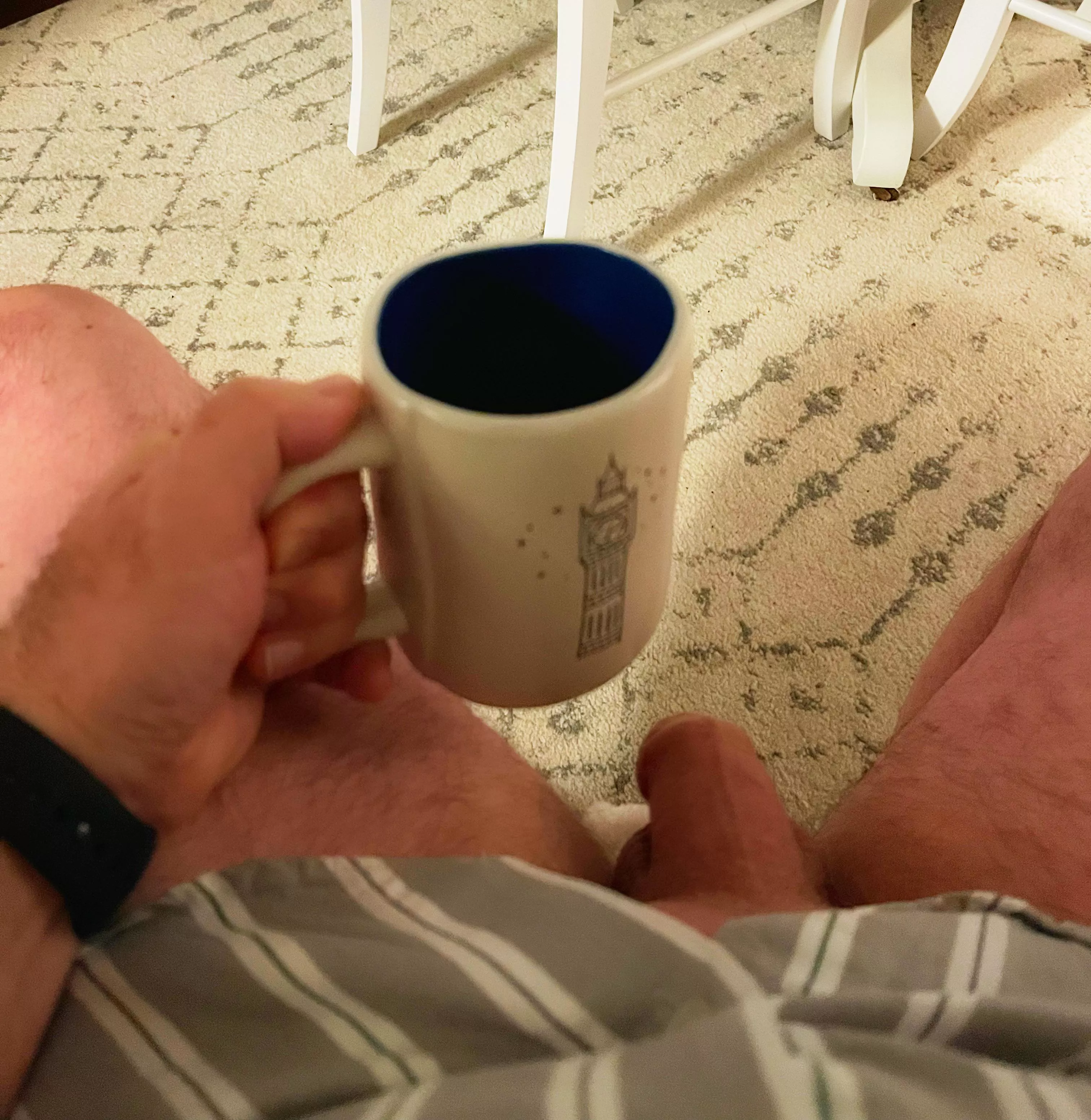 Gotta get out to work...don't want too, just enjoying my last moments of freedom with a coffee 😉