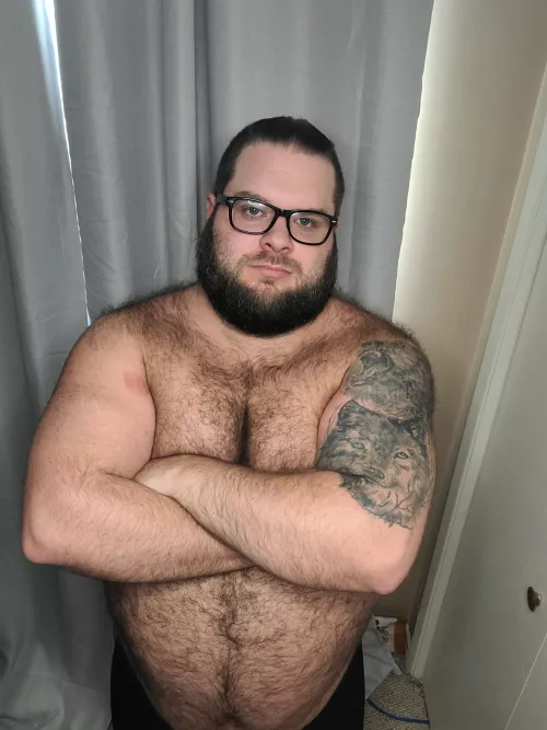 I usually don't pose with my glasses on. What do you think?