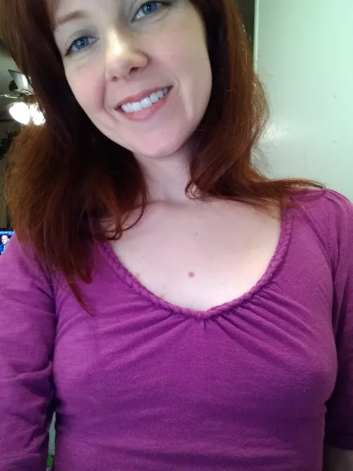 I wonder who'll notice it's a no bra day for me while I'm out shopping