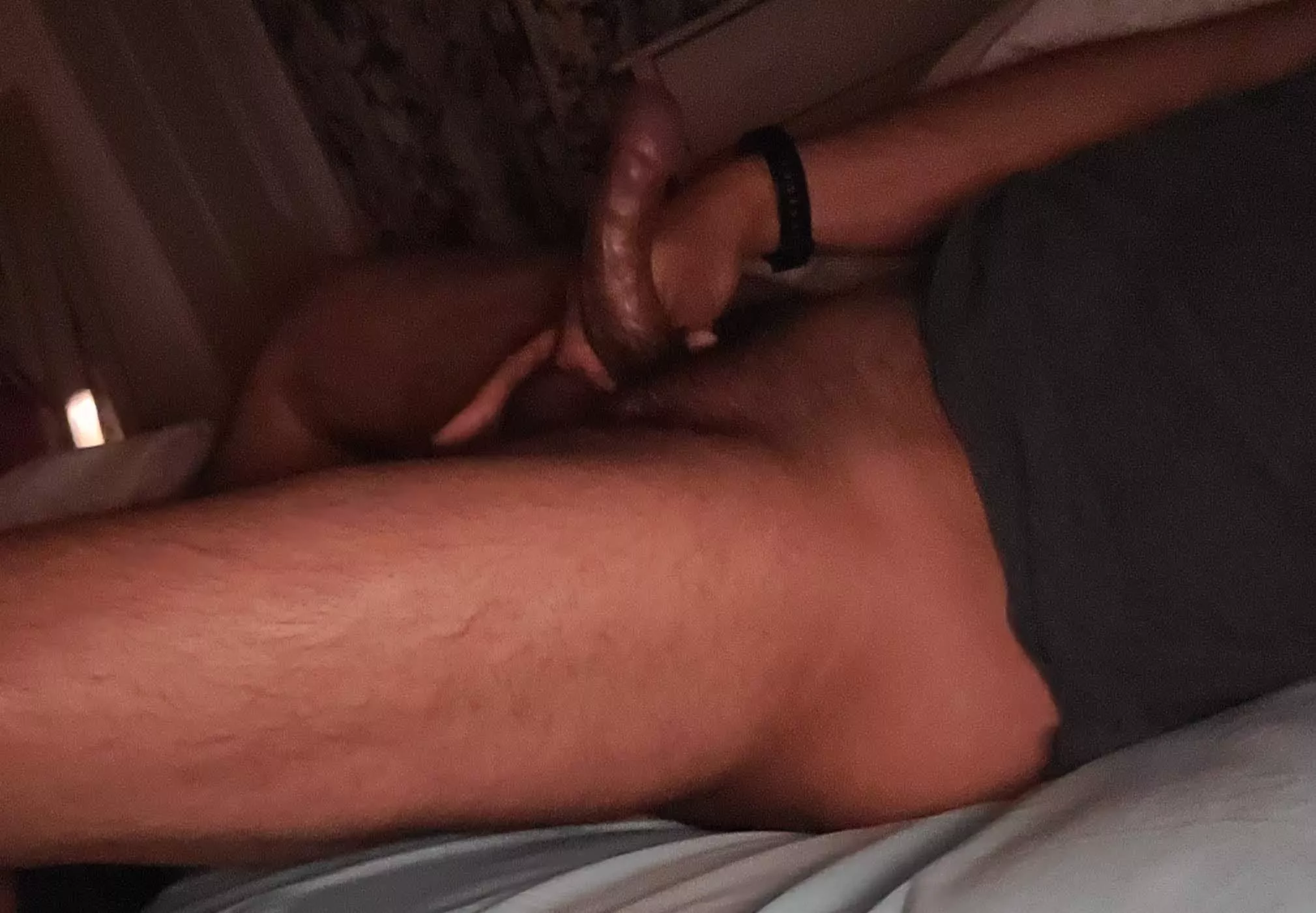 I'm lucky if it's 3 inches soft