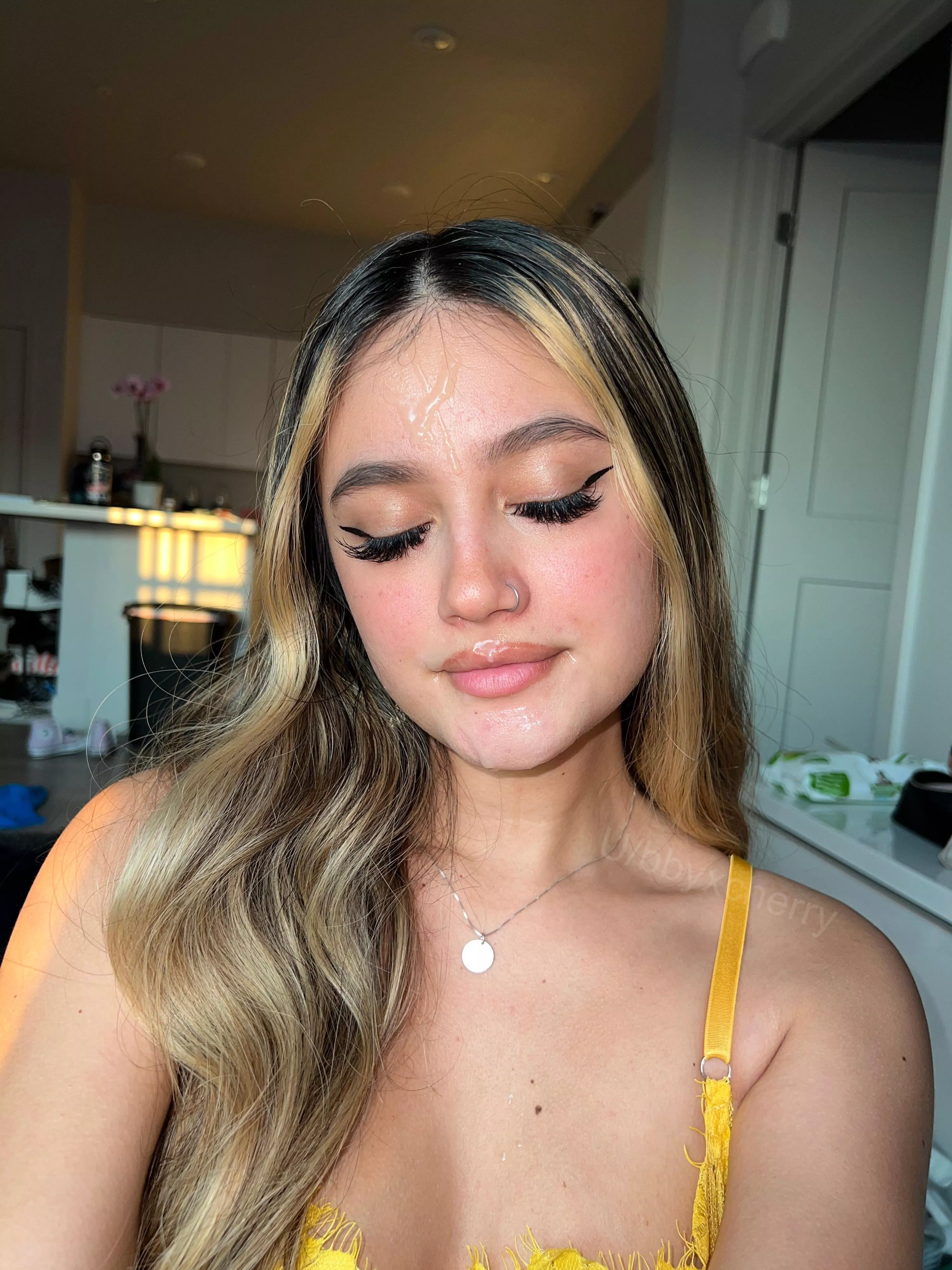 Is there something on my face 😝