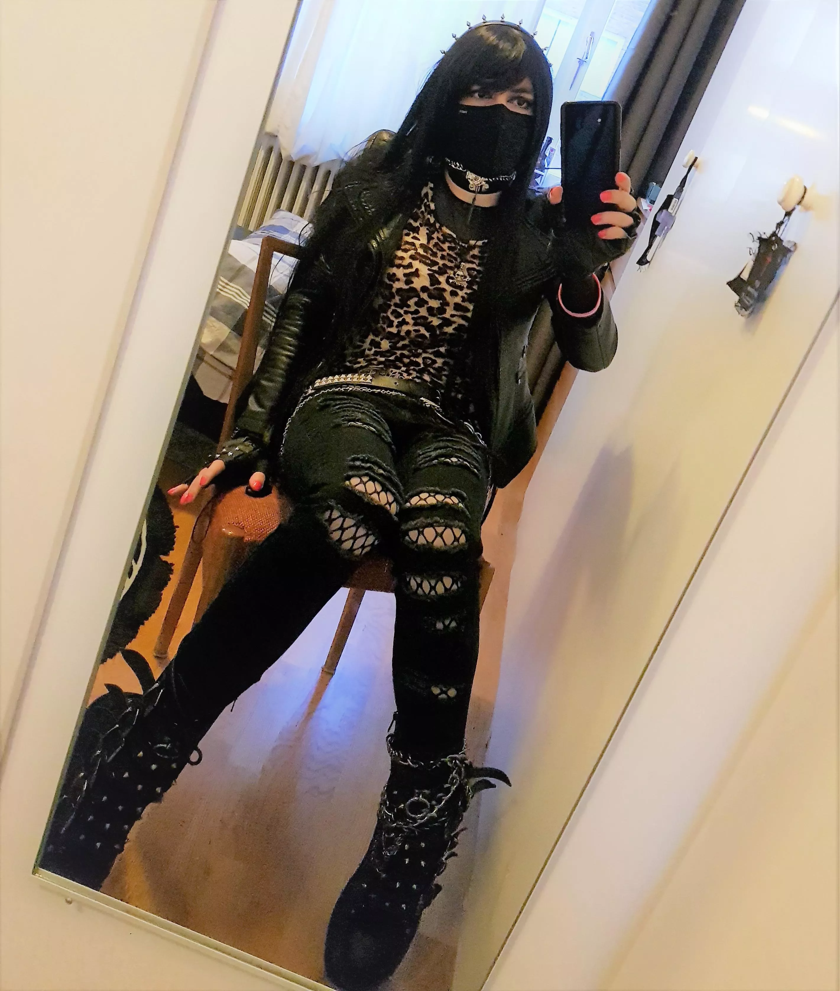 Just a casual Metalhead femboy passing by 🖤