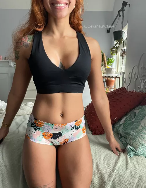 Just your standard athletic babe