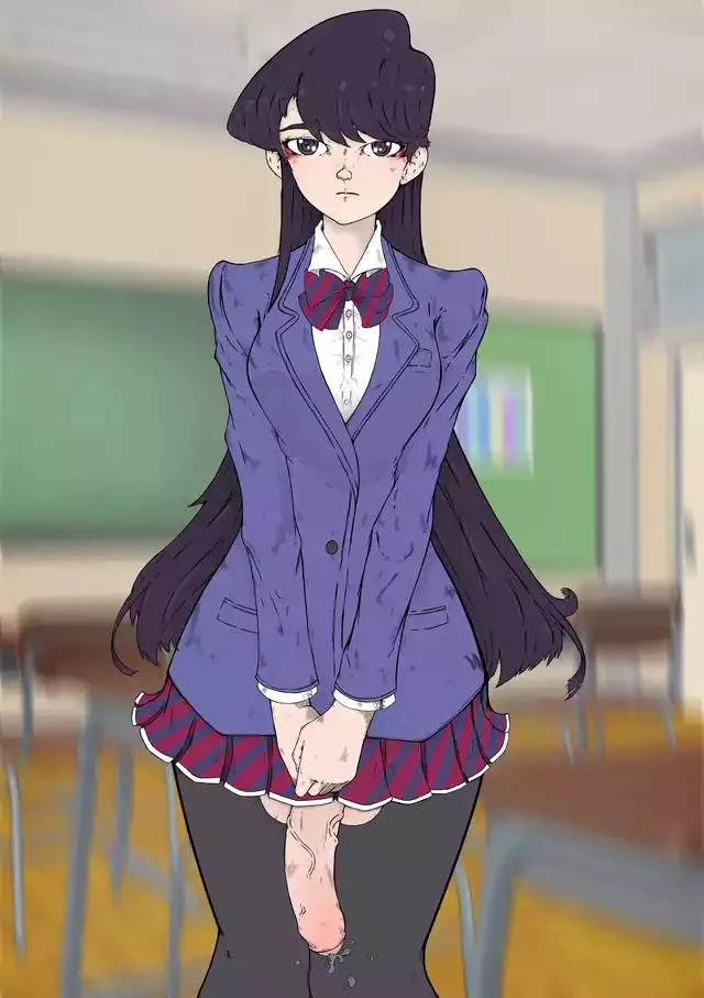 komi can't hold it in anymore