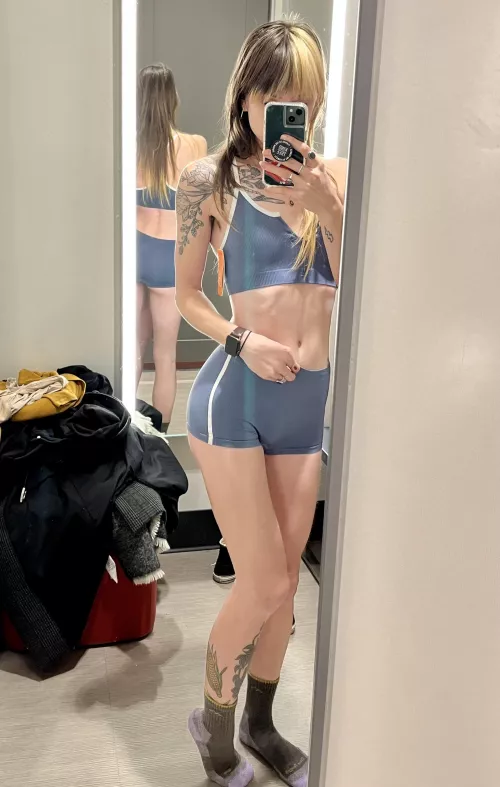 Love this teeny lounge set