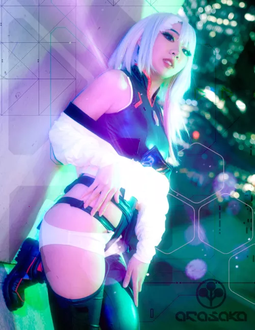 Lucy Kushinada - Cyberpunk Edgerunners by @ukp_portraits