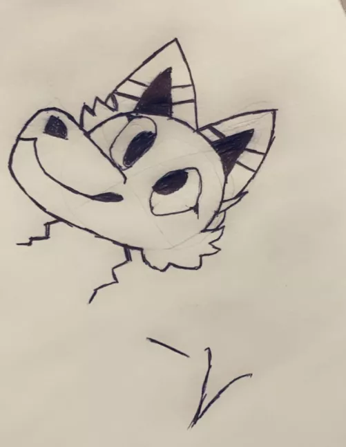 My first ever drawing 😅 Let me know what you think!