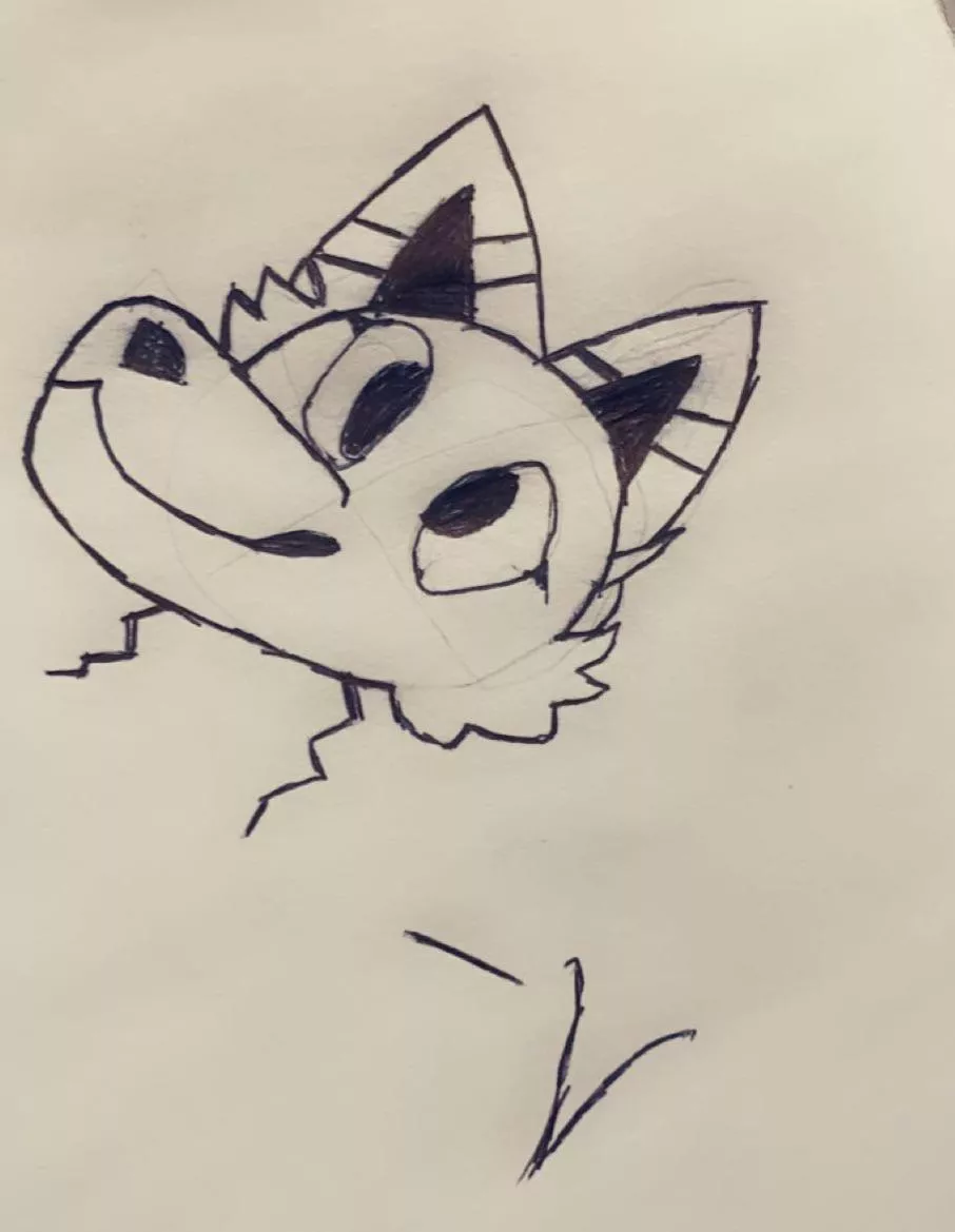 My first ever drawing 😅 Let me know what you think!