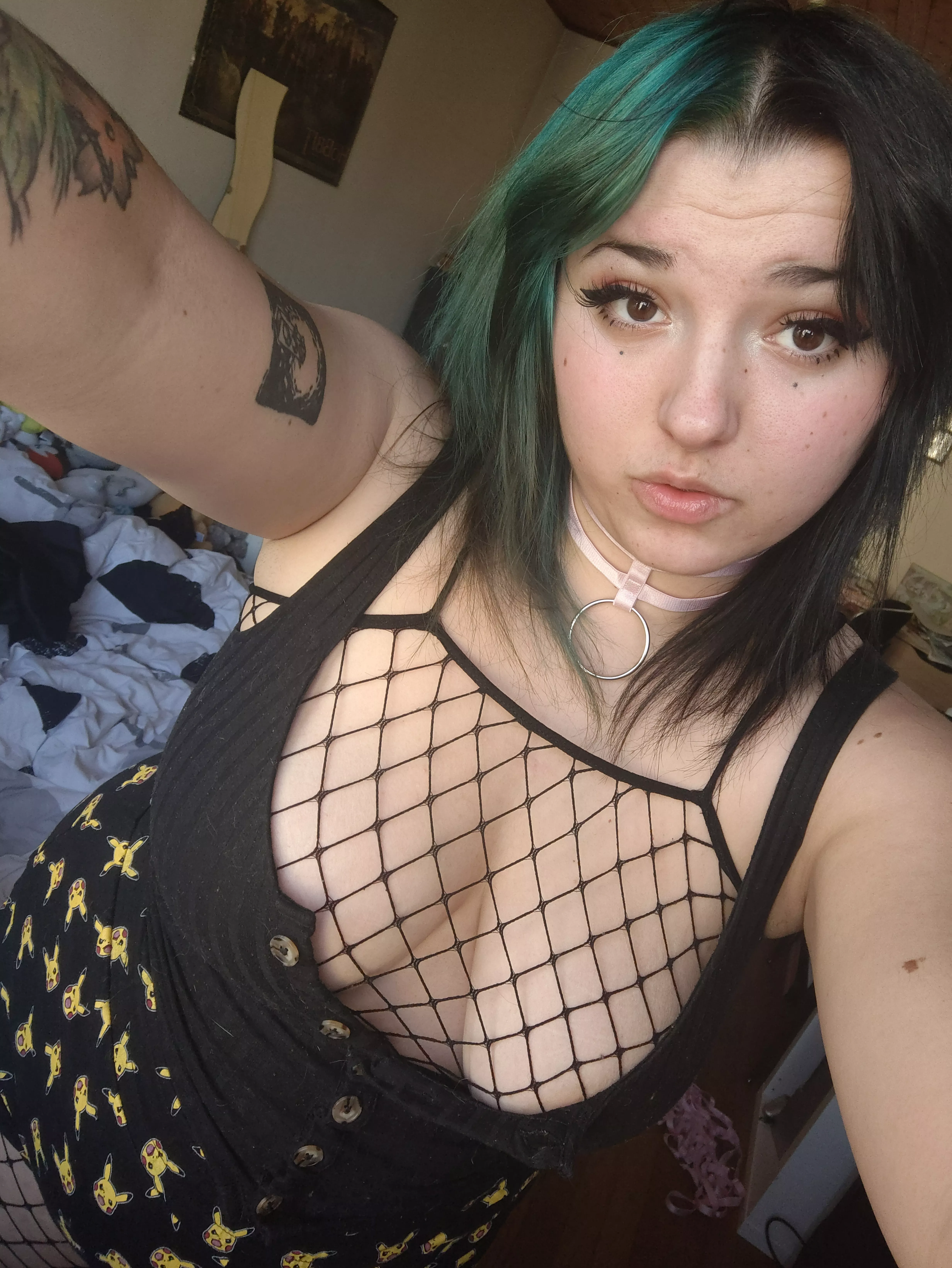 My hair is radioactive