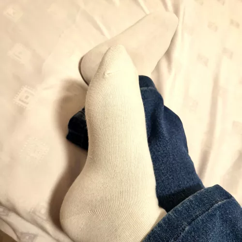 my simple sexy white socks