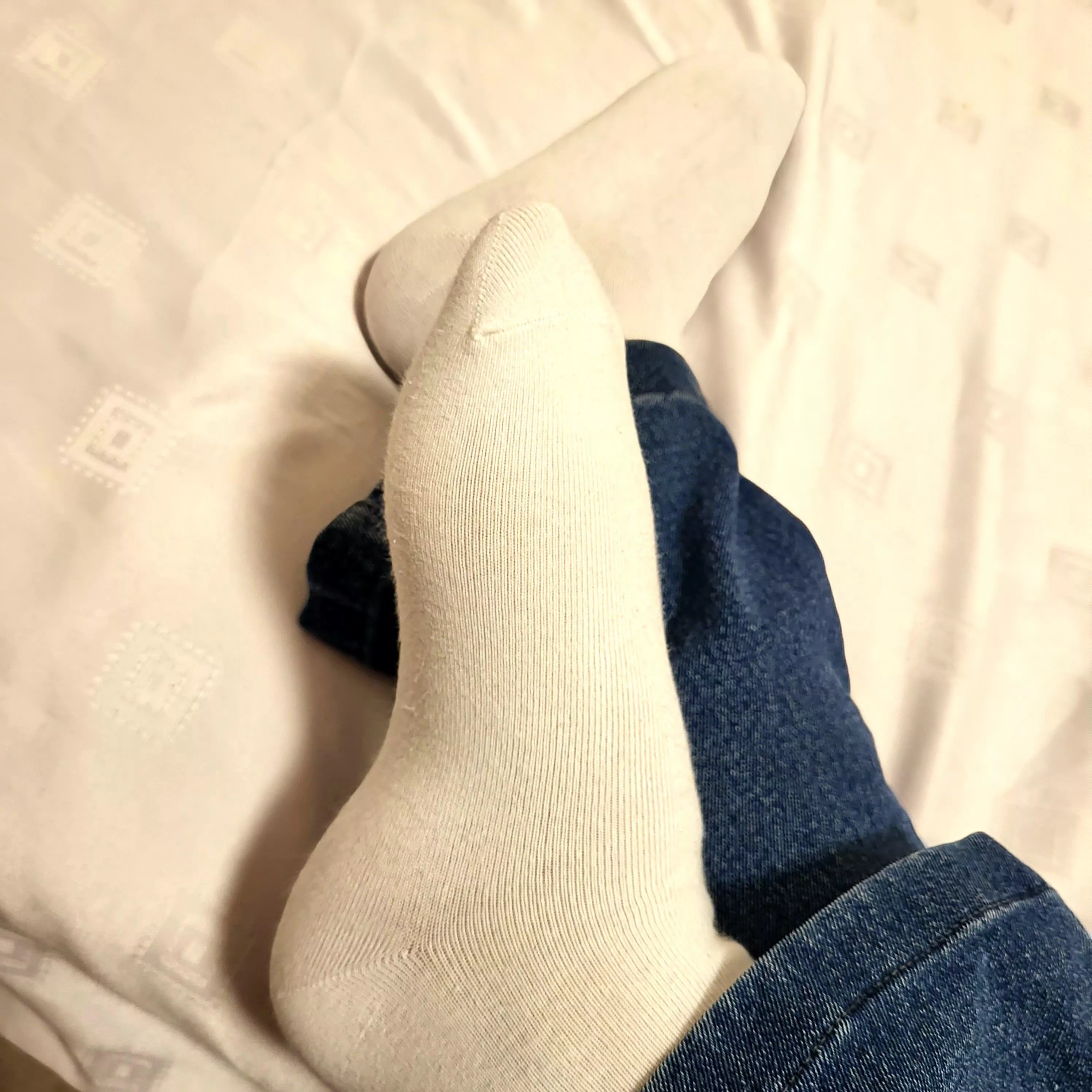 my simple sexy white socks