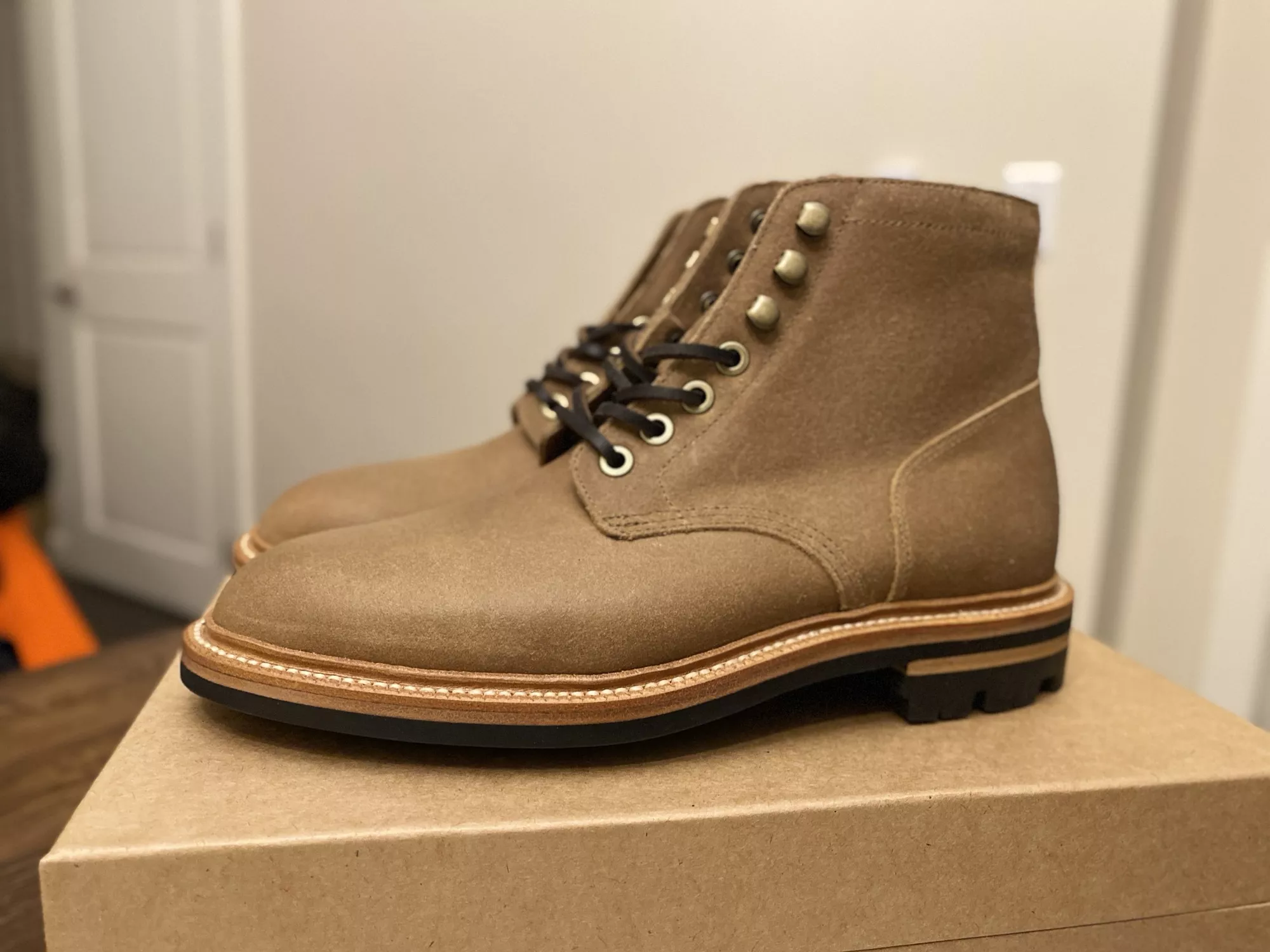 New Grant Stone Diesel boots. Can’t wait to wear these in!