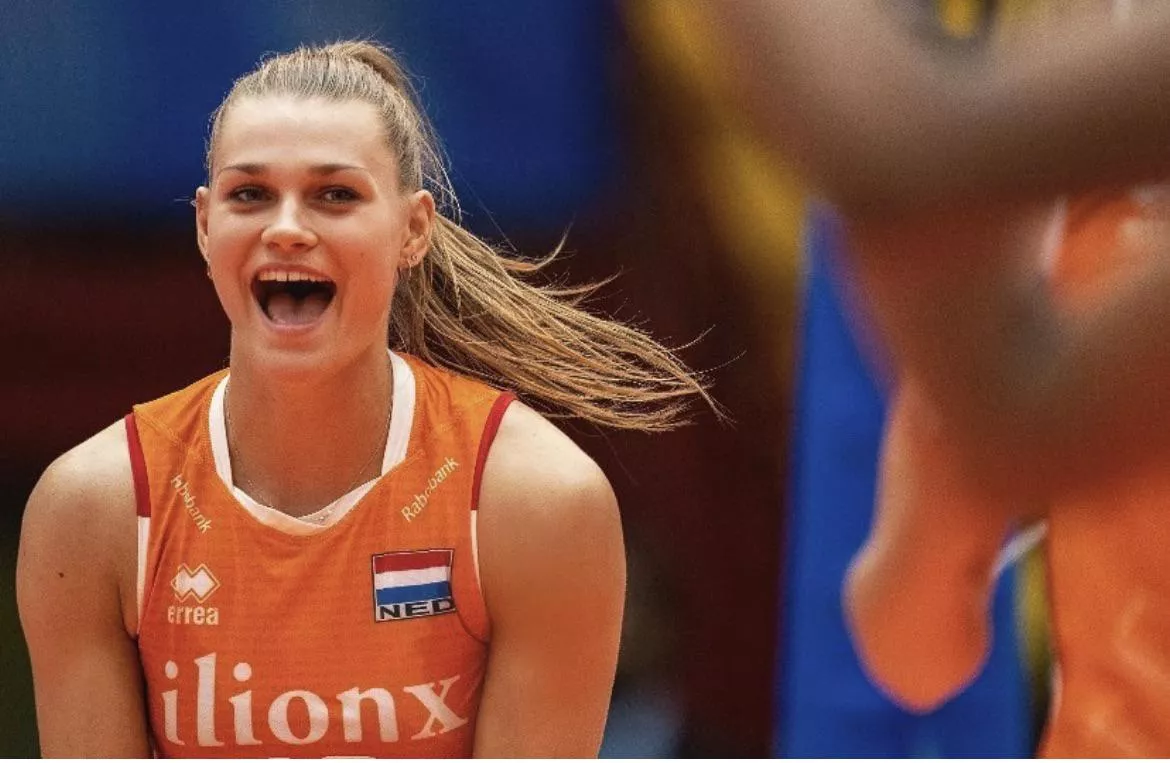 Nika Daalderop, dutch volleyball player