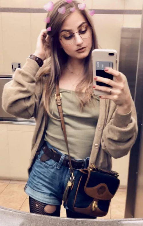 Not above a bathroom selfie