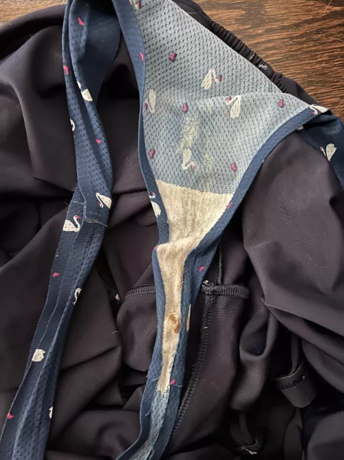 Pregnancy has me making a mess in my panties!