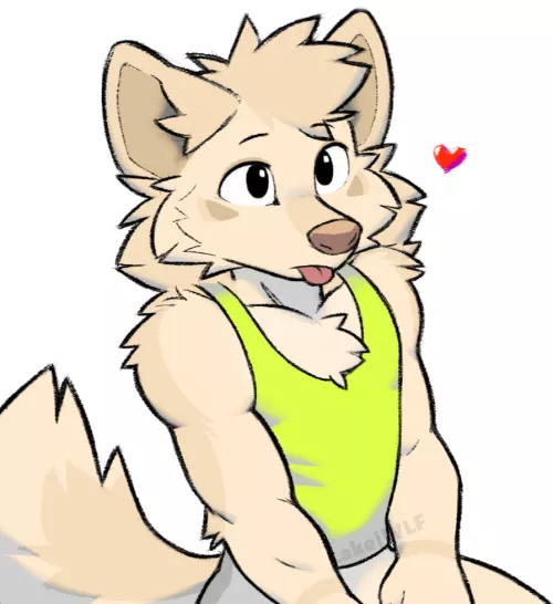 Samoyed doggo (ventisizedlion) by me